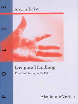 cover image of Die gute Handlung